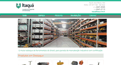 Desktop Screenshot of itaqua.com.br