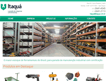 Tablet Screenshot of itaqua.com.br